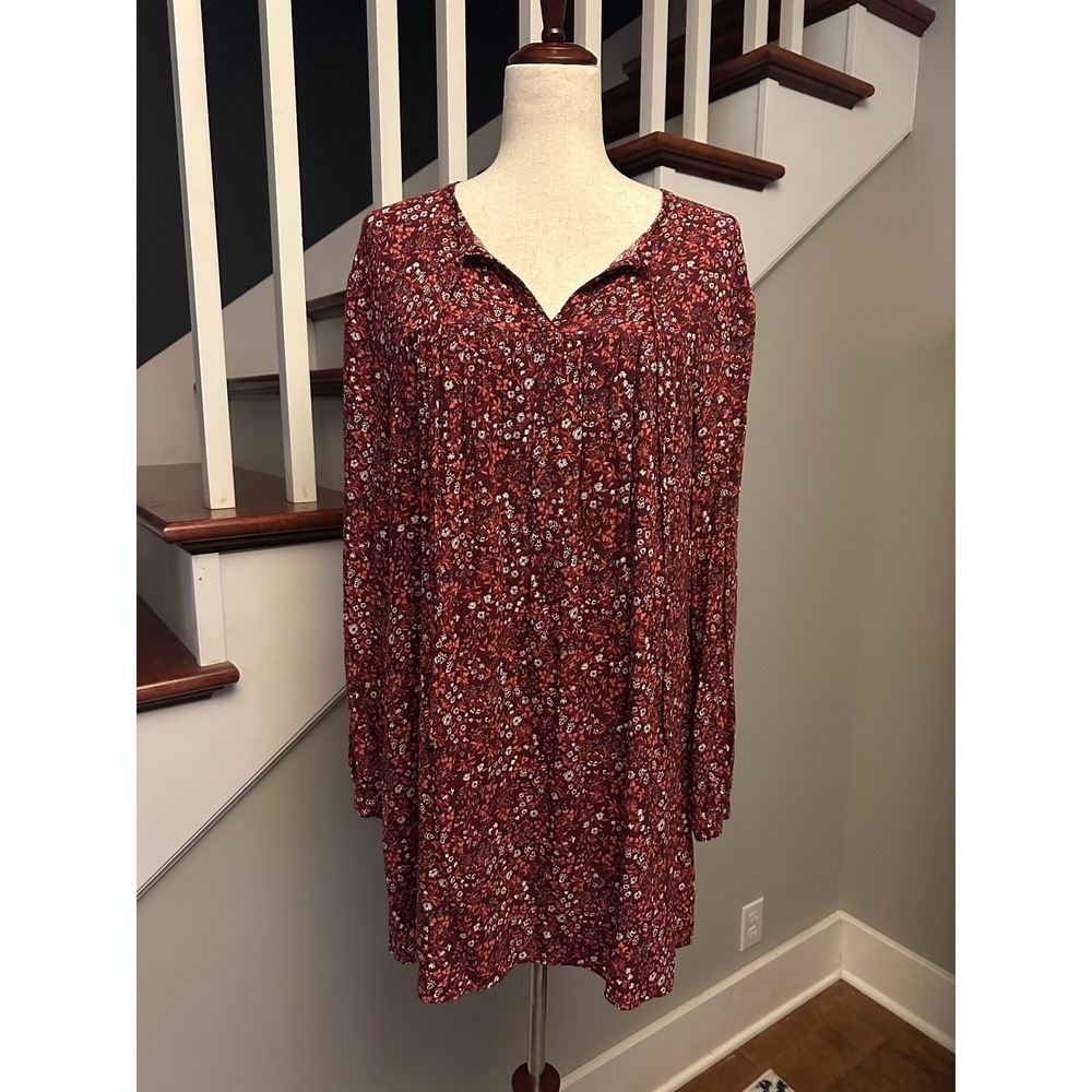 Reformation Helena Cotswold Floral Mini Dress 3/4 Sleeve V-Neck Size M Boho Chic - Picture 2 of 13